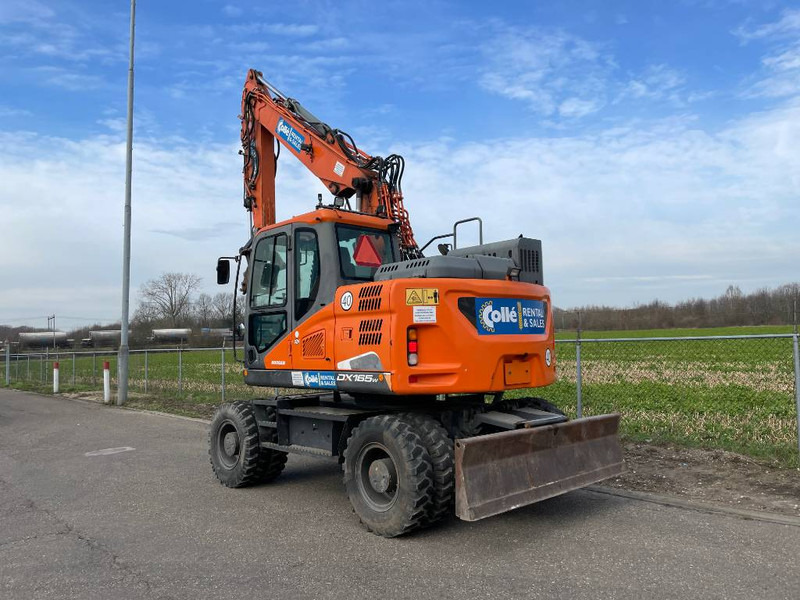 Doosan DX165W-5 - Колёсный экскаватор: фото 3 Doosan DX165W-5 - Колёсный экскаватор: фото 3
