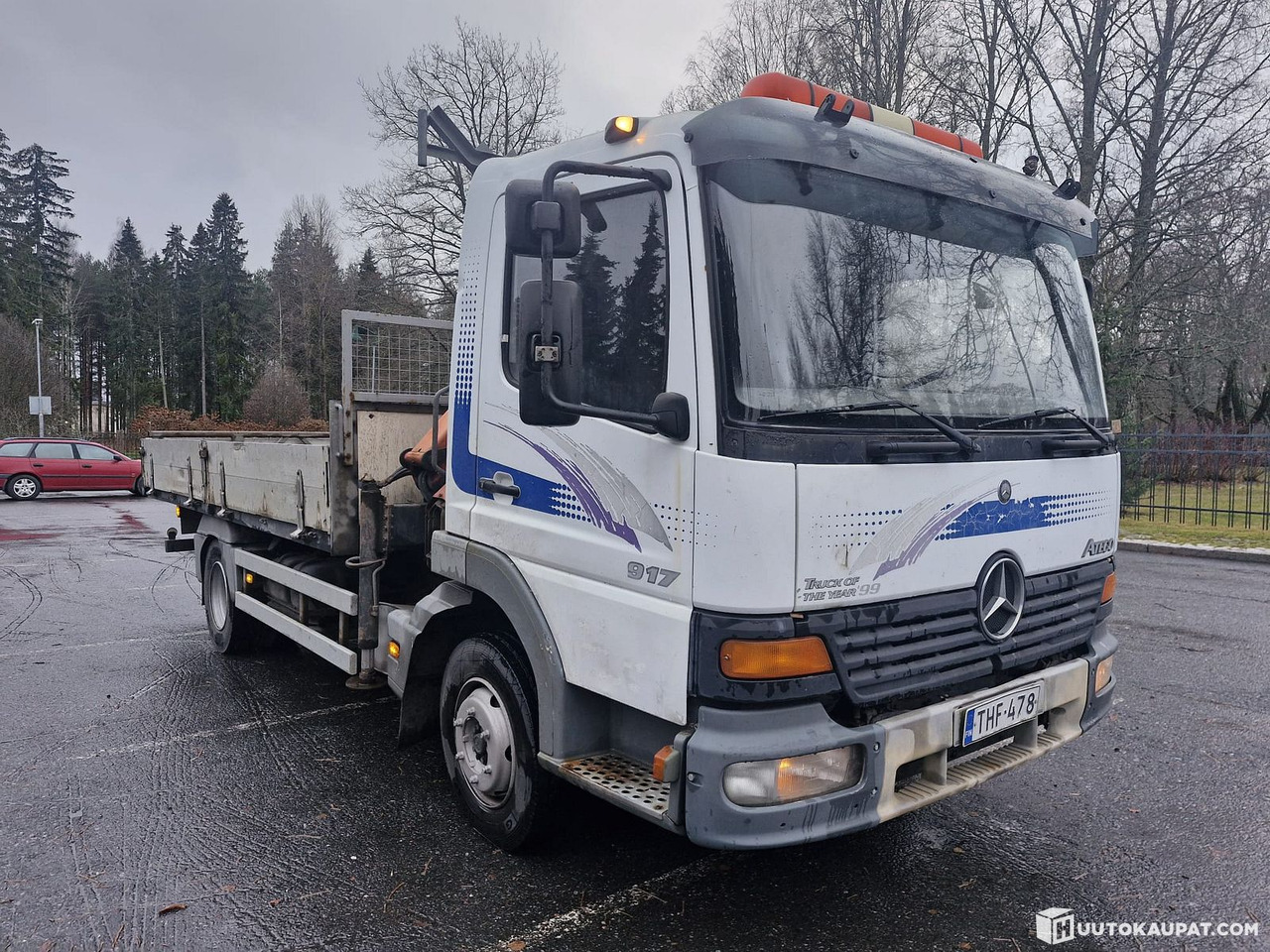 Mercedes-Benz Atego Palfingerillä, 1999, Tampere - Грузовик бортовой/ Платформа, Автоманипулятор: фото 3 Mercedes-Benz Atego Palfingerillä, 1999, Tampere - Грузовик бортовой/ Платформа, Автоманипулятор: фото 3