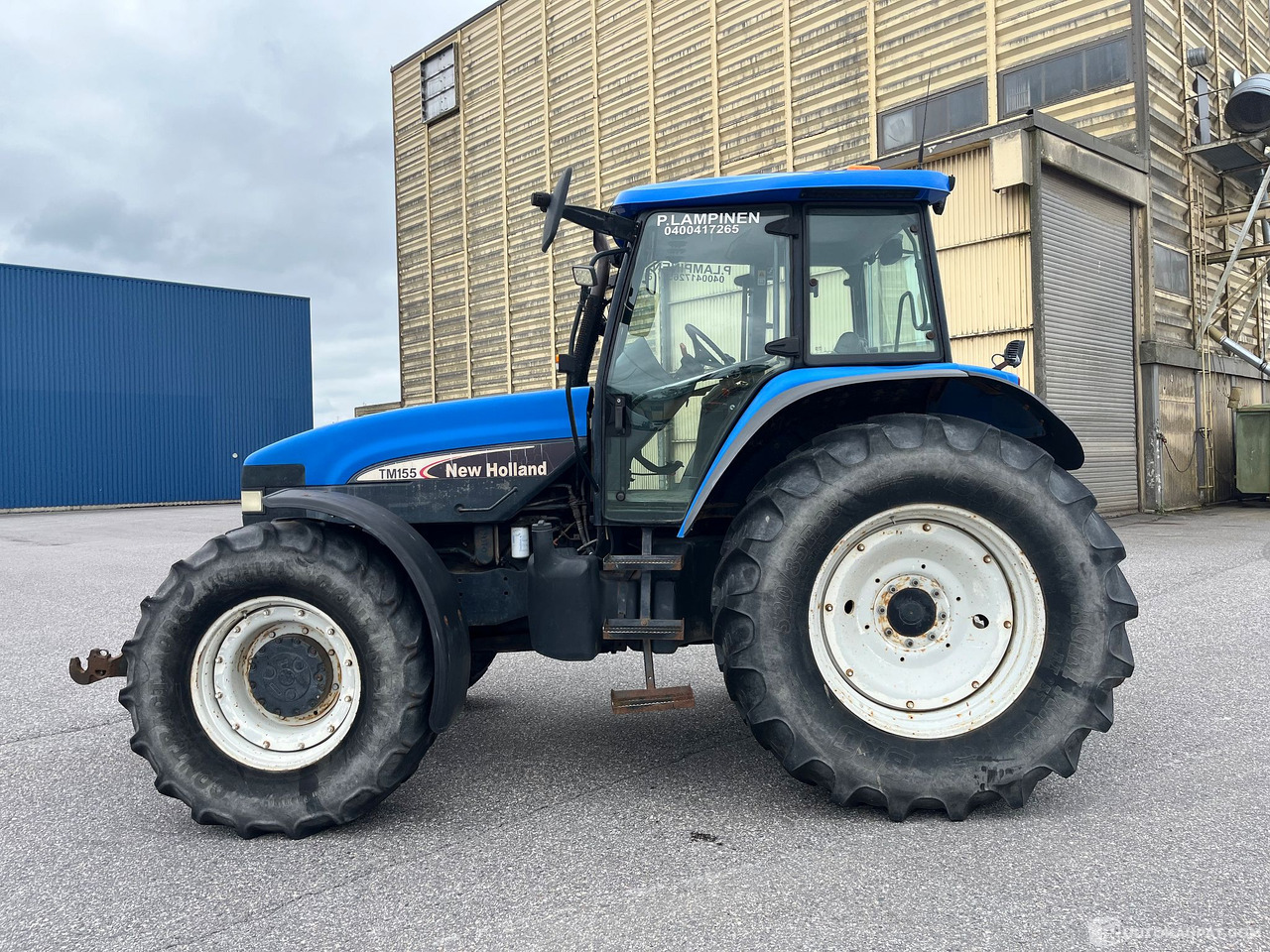 New Holland TM155, traktori etunostolaitteeella, 2004,, Salo - Сельскохозяйственная техника: фото 5 New Holland TM155, traktori etunostolaitteeella, 2004,, Salo - Сельскохозяйственная техника: фото 5