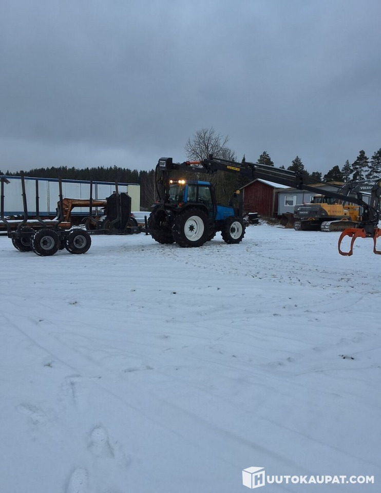 Valmet 6800 + PMF 850 crane + trailer BMF 9T, Leppävirta - Трактор: фото 5 Valmet 6800 + PMF 850 crane + trailer BMF 9T, Leppävirta - Трактор: фото 5