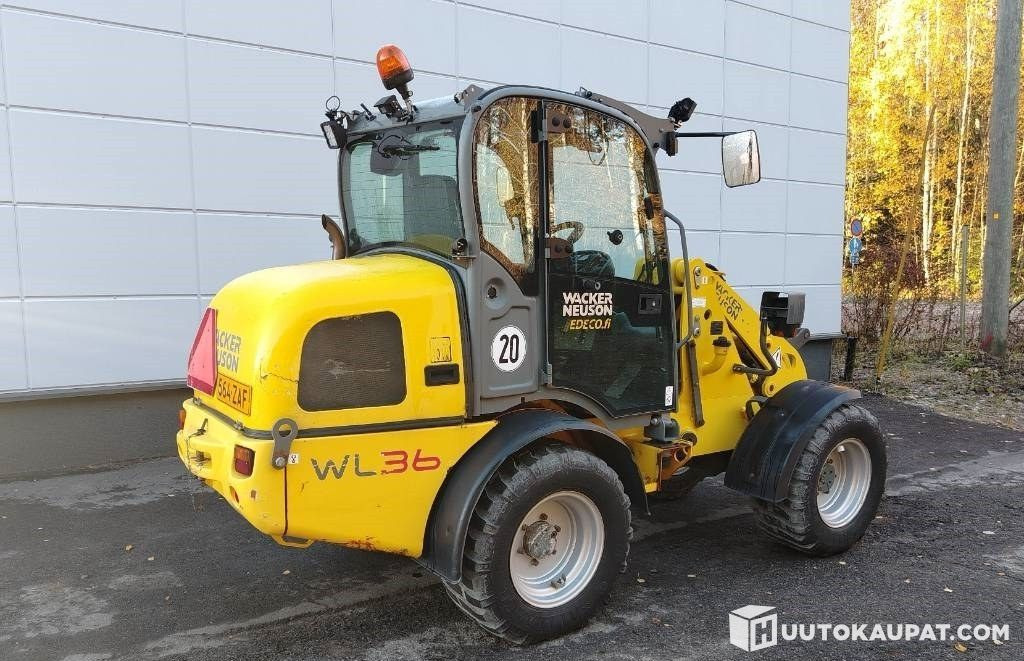 Wacker Neuson WL 36, 2014, 2,890 h Wheel Loader, Vantaa - Компактный фронтальный погрузчик: фото 4 Wacker Neuson WL 36, 2014, 2,890 h Wheel Loader, Vantaa - Компактный фронтальный погрузчик: фото 4