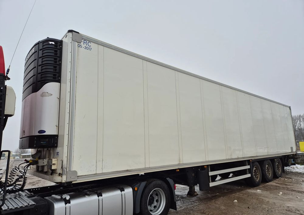 Полуприцеп-рефрижератор Schmitz Cargobull CARRIER MAXIMA 1300 / WINDA / DOPPEL STOCK / ŚCIANA GRODZIOWA / BELKI / PODNOSZONA OŚ / z Niemiec / TOP STAN 2011/ CARRIER CHŁODNIA CHLODNIA LODÓWKA PODWÓJNY ZAŁADUNEK PIĘTROWA: фото 16