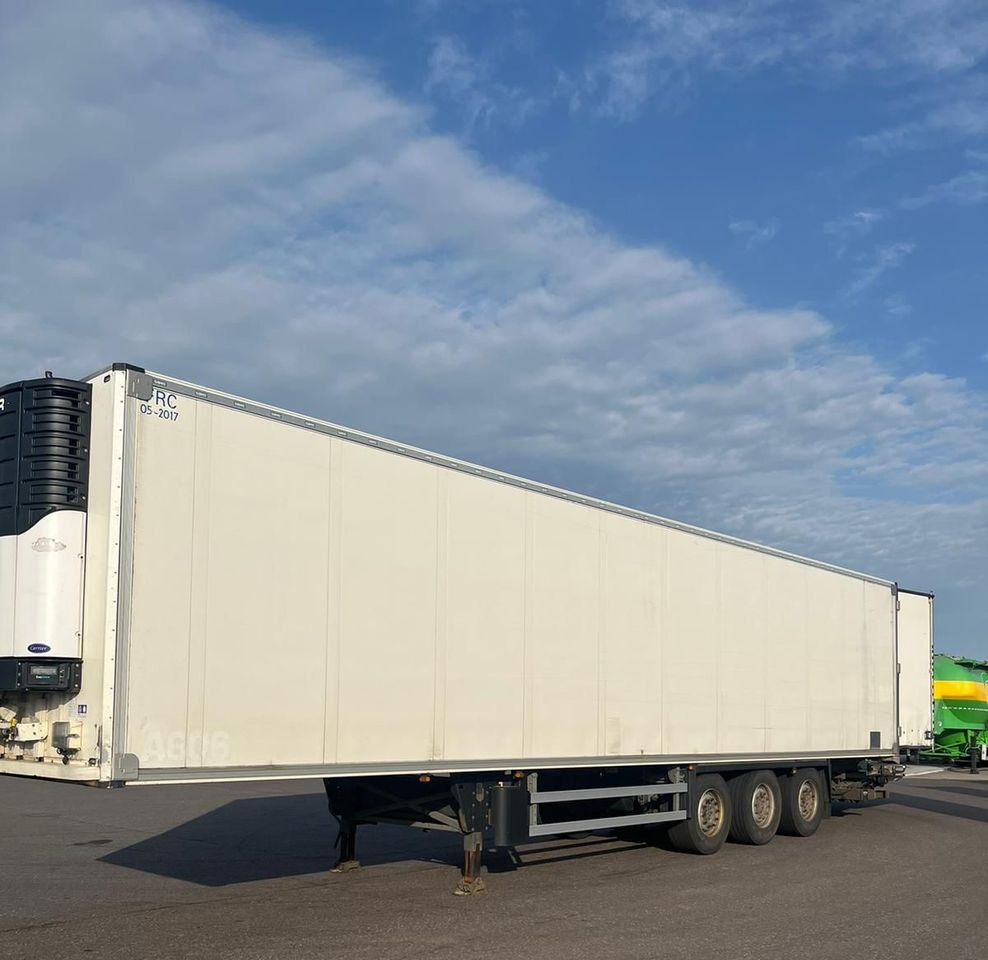 Schmitz Cargobull CARRIER MAXIMA 1300 / WINDA / DOPPEL STOCK / ŚCIANA GRODZIOWA / BELKI / PODNOSZONA OŚ / z Niemiec / TOP STAN 2011/ CARRIER CHŁODNIA CHLODNIA LODÓWKA PODWÓJNY ZAŁADUNEK PIĘTROWA - Полуприцеп-рефрижератор: фото 1 Schmitz Cargobull CARRIER MAXIMA 1300 / WINDA / DOPPEL STOCK / ŚCIANA GRODZIOWA / BELKI / PODNOSZONA OŚ / z Niemiec / TOP STAN 2011/ CARRIER CHŁODNIA CHLODNIA LODÓWKA PODWÓJNY ZAŁADUNEK PIĘTROWA - Полуприцеп-рефрижератор: фото 1