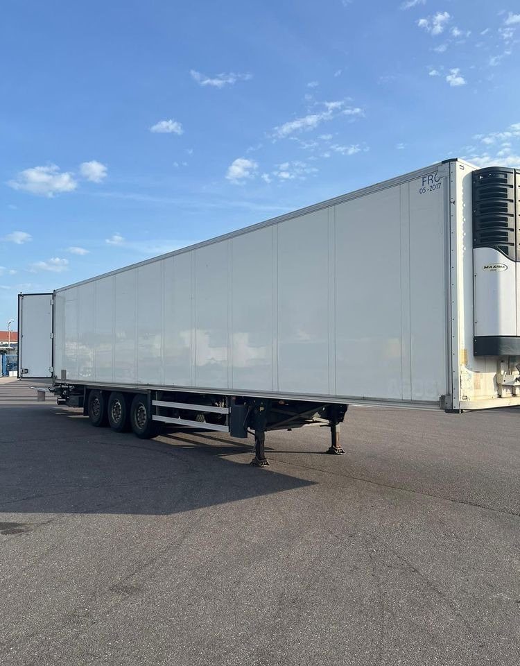 Schmitz Cargobull CARRIER MAXIMA 1300 / WINDA / DOPPEL STOCK / ŚCIANA GRODZIOWA / BELKI / PODNOSZONA OŚ / z Niemiec / TOP STAN 2011/ CARRIER CHŁODNIA CHLODNIA LODÓWKA PODWÓJNY ZAŁADUNEK PIĘTROWA - Полуприцеп-рефрижератор: фото 1 Schmitz Cargobull CARRIER MAXIMA 1300 / WINDA / DOPPEL STOCK / ŚCIANA GRODZIOWA / BELKI / PODNOSZONA OŚ / z Niemiec / TOP STAN 2011/ CARRIER CHŁODNIA CHLODNIA LODÓWKA PODWÓJNY ZAŁADUNEK PIĘTROWA - Полуприцеп-рефрижератор: фото 1