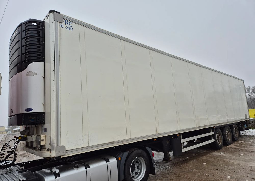 Полуприцеп-рефрижератор Schmitz Cargobull CARRIER MAXIMA 1300 / WINDA / DOPPEL STOCK / ŚCIANA GRODZIOWA / BELKI / PODNOSZONA OŚ / z Niemiec / TOP STAN 2011/ CARRIER CHŁODNIA CHLODNIA LODÓWKA PODWÓJNY ZAŁADUNEK PIĘTROWA: фото 12