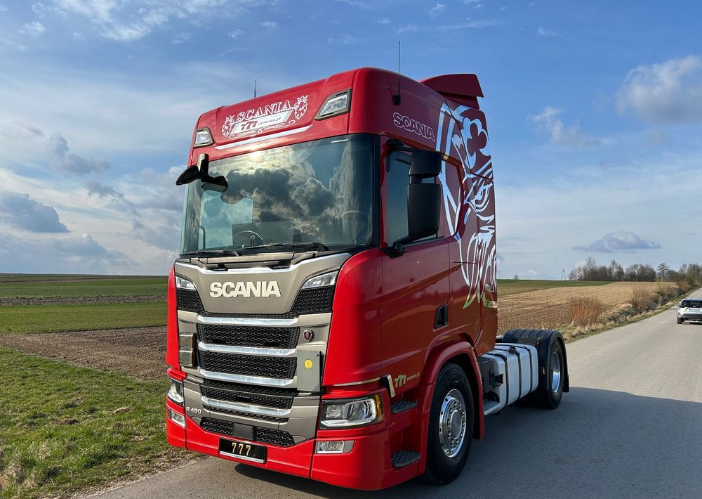 Scania R450 FULL ADR RETARDER ALUFELGI z Niemiec od jedynego właściciela ! HYDRAULIKA spod beczki spożywczej ! / do wywrotu ruchomej podłogi beczki TOP TOP TOP OKAZJA - Тягач: фото 1 Scania R450 FULL ADR RETARDER ALUFELGI z Niemiec od jedynego właściciela ! HYDRAULIKA spod beczki spożywczej ! / do wywrotu ruchomej podłogi beczki TOP TOP TOP OKAZJA - Тягач: фото 1