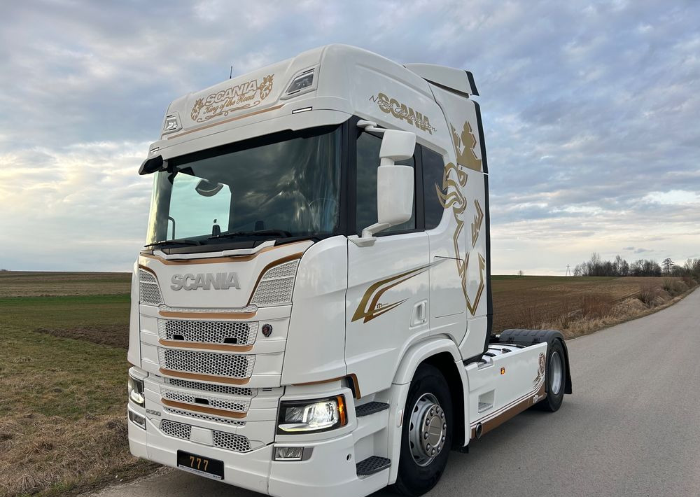 Scania R500 FULL AIR 2019 10x poduszki KLIMA POSTOJOWA / RETARDER / FULL SPOJLER / TOP STAN / od jedynego właściciela ! HYDRAULIKA spod beczki spożywczej ! / do wywrotu ruchomej podłogi beczki TOP TOP - Тягач: фото 1 Scania R500 FULL AIR 2019 10x poduszki KLIMA POSTOJOWA / RETARDER / FULL SPOJLER / TOP STAN / od jedynego właściciela ! HYDRAULIKA spod beczki spożywczej ! / do wywrotu ruchomej podłogi beczki TOP TOP - Тягач: фото 1