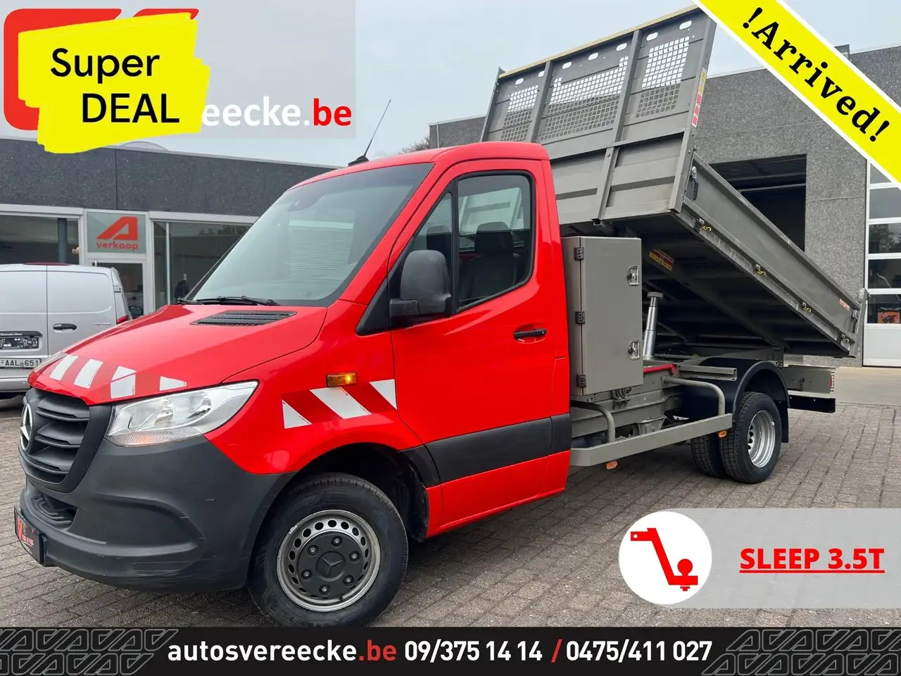 Mercedes-Benz Sprinter 514 KOFFER-KIPPER (25.950€ex)MTM 7.000kg - Другая техника: фото 1 Mercedes-Benz Sprinter 514 KOFFER-KIPPER (25.950€ex)MTM 7.000kg - Другая техника: фото 1