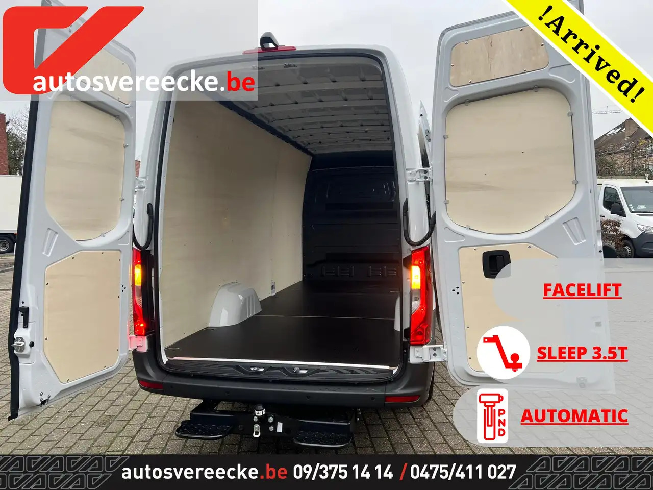 Mercedes-Benz Sprinter 317 L3H2 (48.500€ex) Facelift | 3.5T Trekhaak - Цельнометаллический фургон: фото 2 Mercedes-Benz Sprinter 317 L3H2 (48.500€ex) Facelift | 3.5T Trekhaak - Цельнометаллический фургон: фото 2