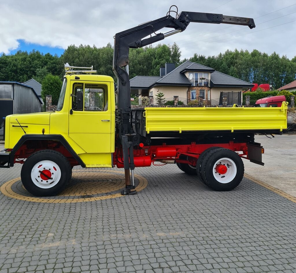 Самосвал, Автоманипулятор IVECO MAGIRUS STRALIS kiper 4x4 + HDS: фото 7