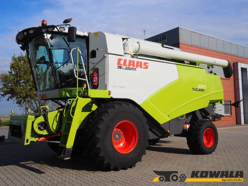 Claas Tucano 570 GPS + V770  - Зерноуборочный комбайн: фото 1 Claas Tucano 570 GPS + V770  - Зерноуборочный комбайн: фото 1