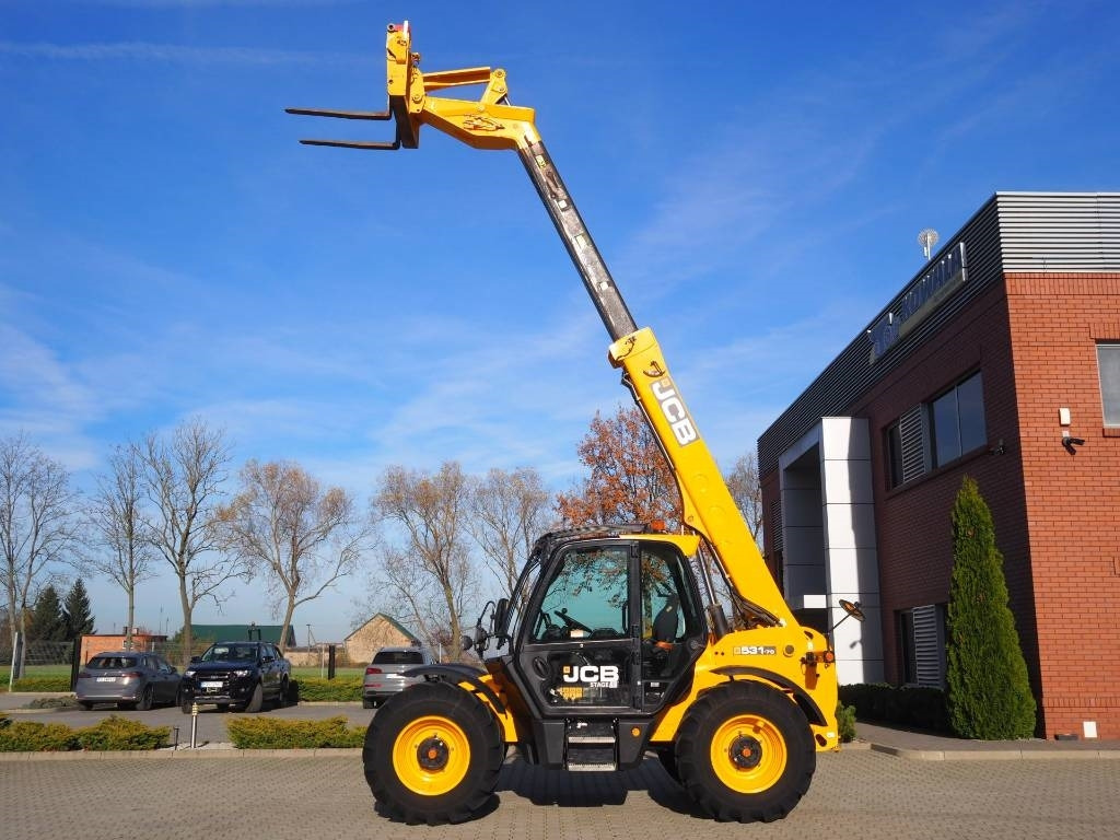 Телескопический погрузчик JCB 531-70, Joystick, air conditioning: фото 8