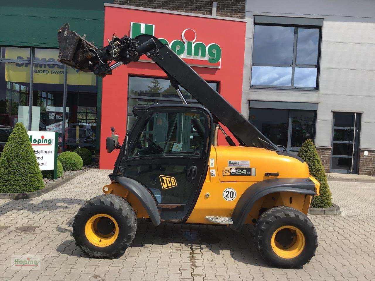 JCB 524-50 - Телескопический погрузчик: фото 1 JCB 524-50 - Телескопический погрузчик: фото 1