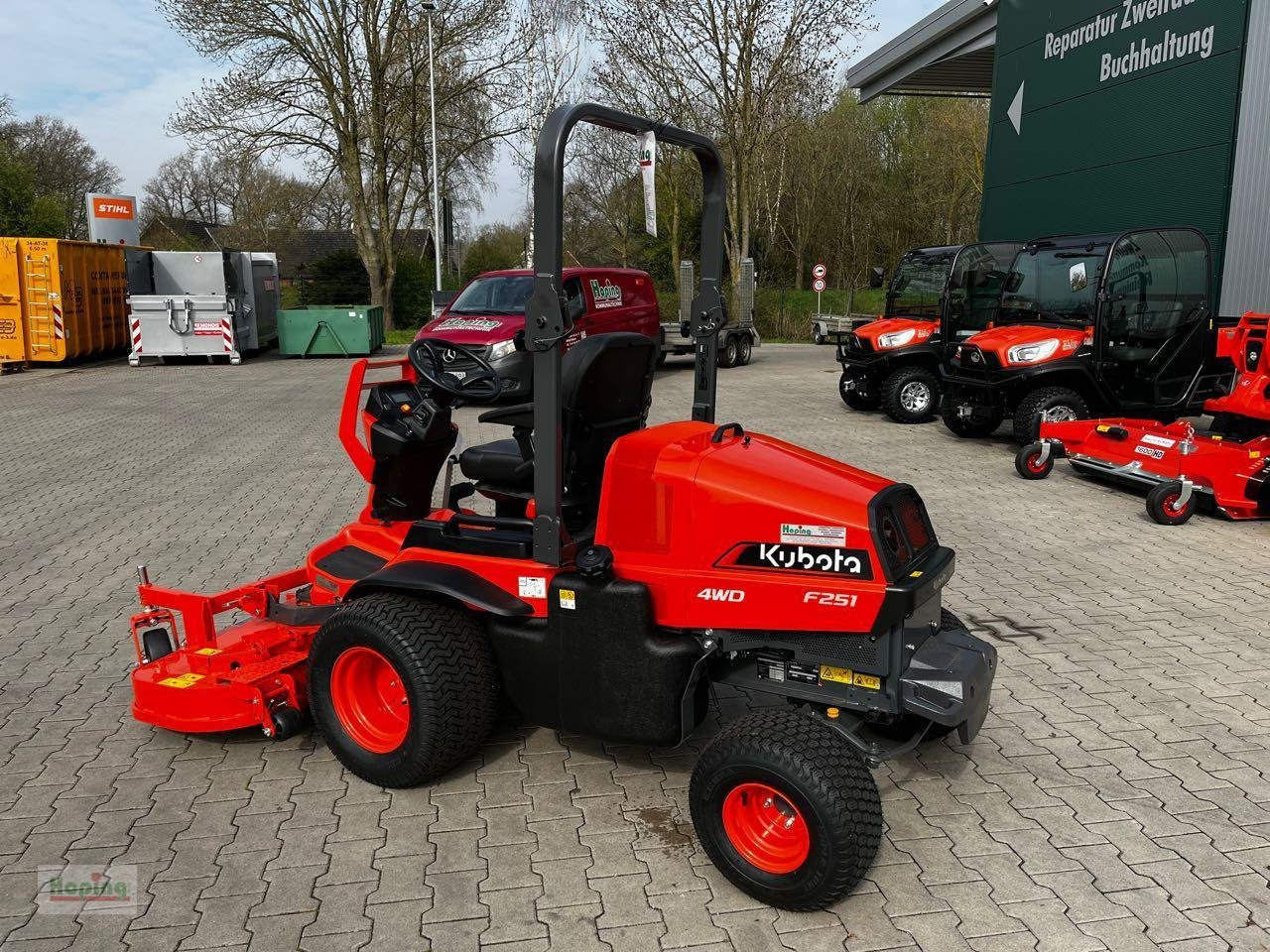 Kubota F 251 AWD - Газонокосилка: фото 3 Kubota F 251 AWD - Газонокосилка: фото 3