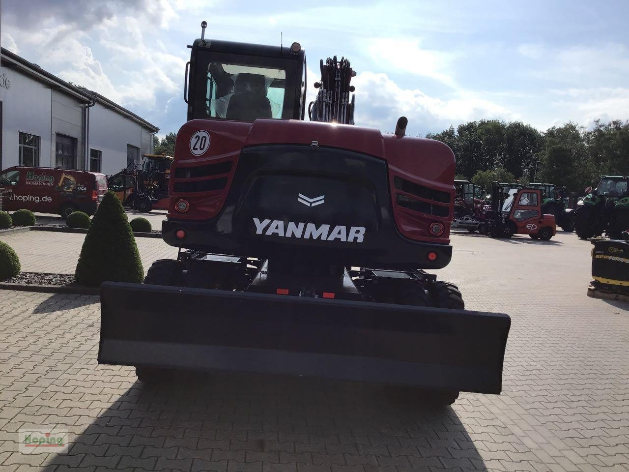 Yanmar B95W/5 - Мини-экскаватор: фото 3 Yanmar B95W/5 - Мини-экскаватор: фото 3