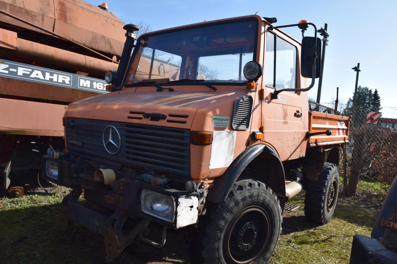 Mercedes-Benz Unimog U 1400 - Трактор: фото 1 Mercedes-Benz Unimog U 1400 - Трактор: фото 1