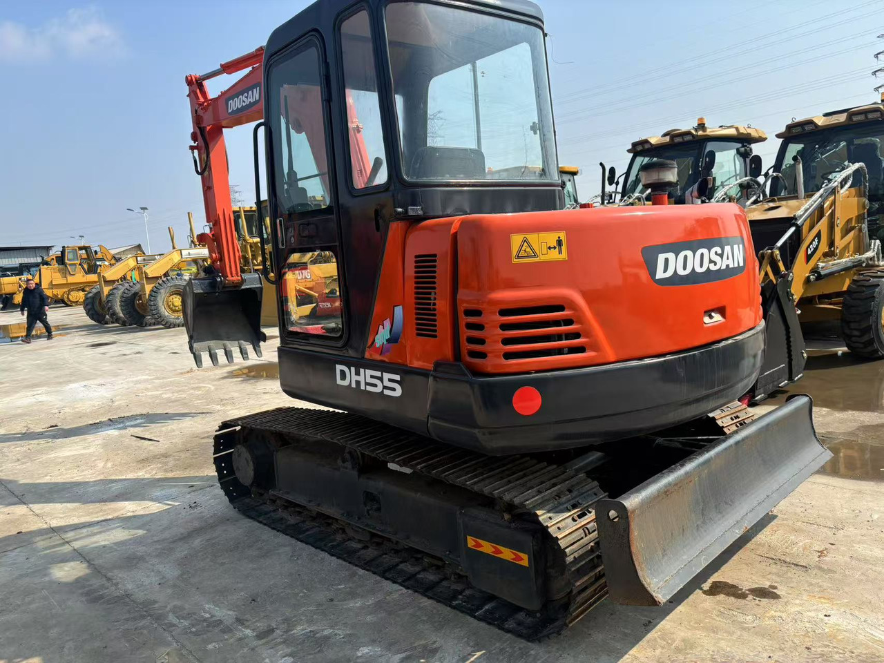 Doosan DH55 - Мини-экскаватор: фото 2 Doosan DH55 - Мини-экскаватор: фото 2