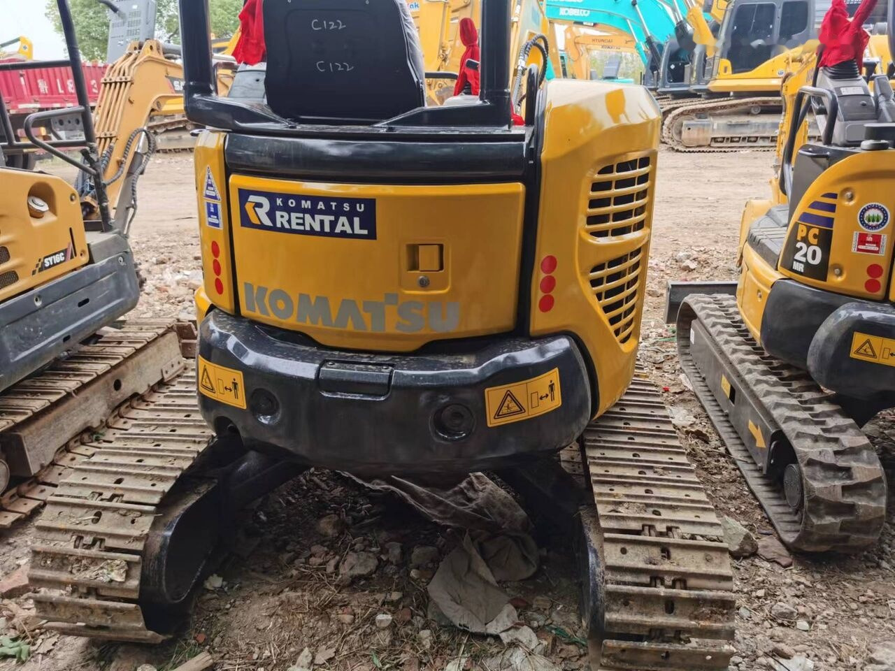 Komatsu PC35MR - Мини-экскаватор: фото 4 Komatsu PC35MR - Мини-экскаватор: фото 4