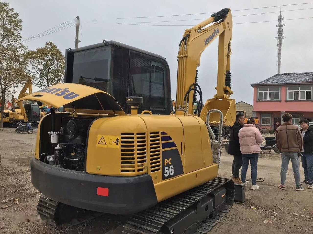 Komatsu PC56 - Мини-экскаватор: фото 1 Komatsu PC56 - Мини-экскаватор: фото 1