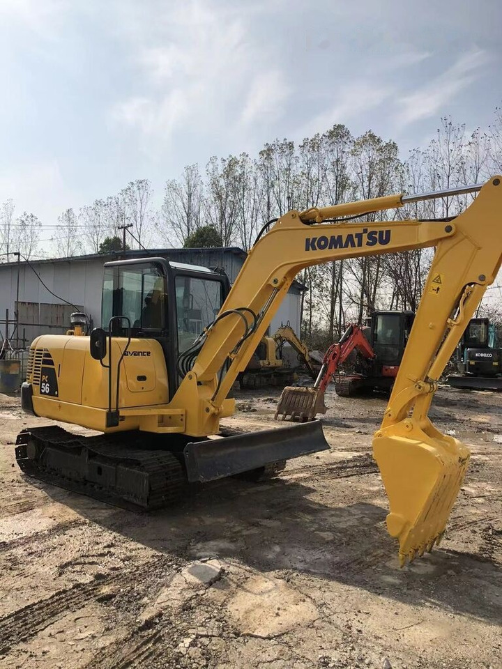 Komatsu PC56 - Мини-экскаватор: фото 1 Komatsu PC56 - Мини-экскаватор: фото 1