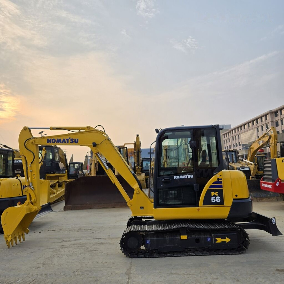 Komatsu PC56 - Мини-экскаватор: фото 4 Komatsu PC56 - Мини-экскаватор: фото 4