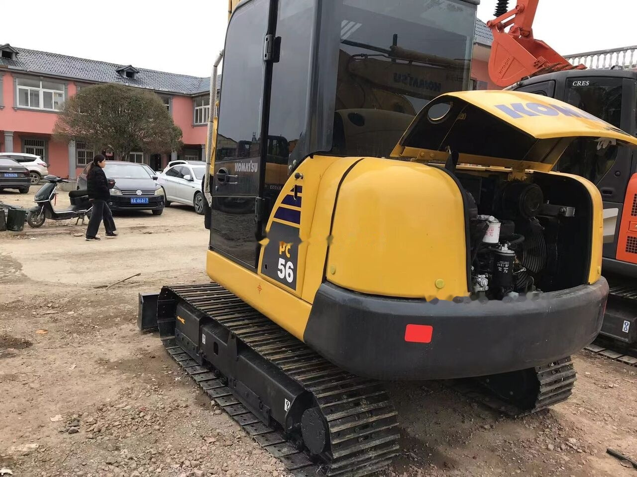 Komatsu PC56 - Мини-экскаватор: фото 2 Komatsu PC56 - Мини-экскаватор: фото 2