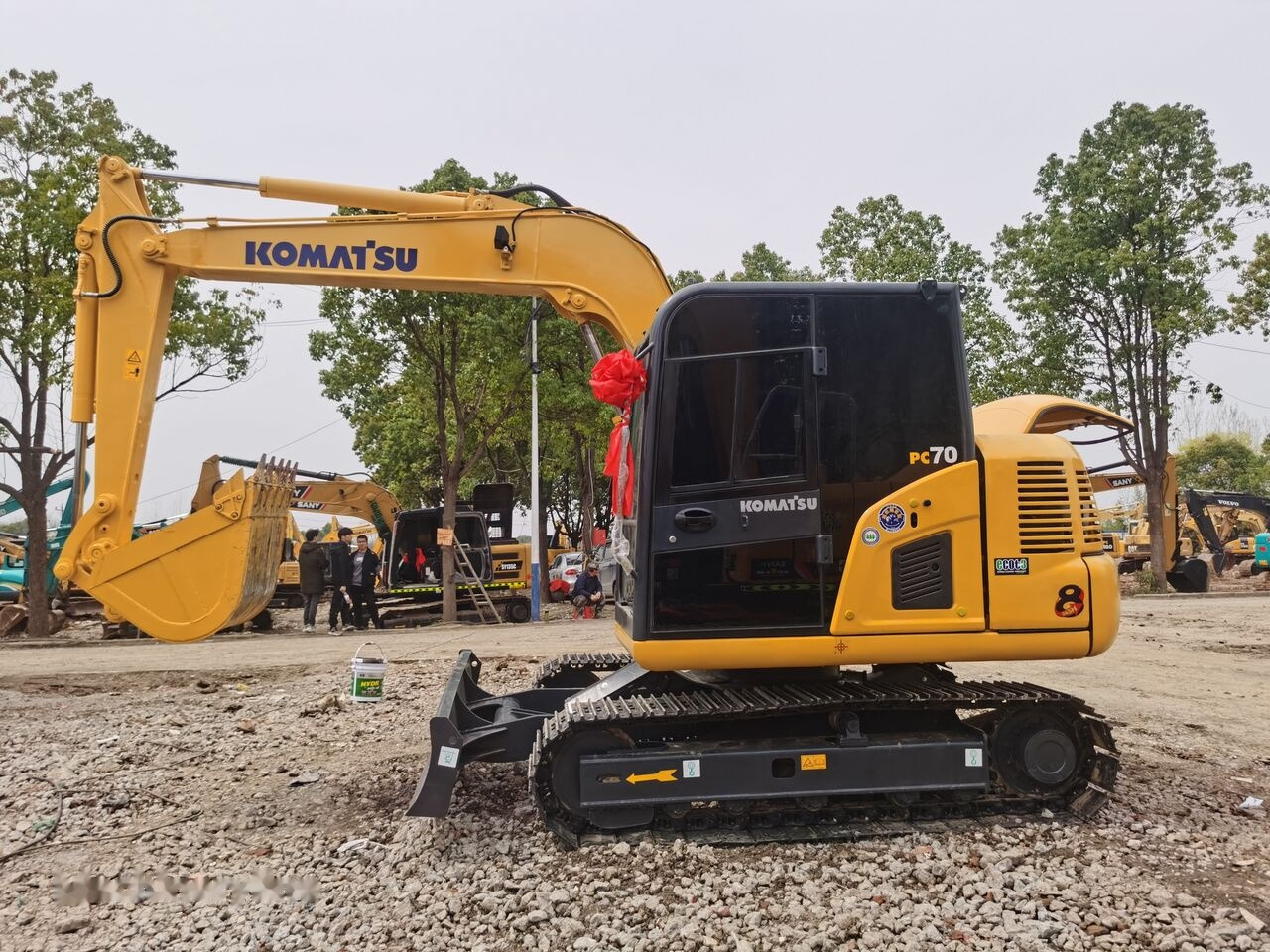 Мини-экскаватор Komatsu PC70-8: фото 6