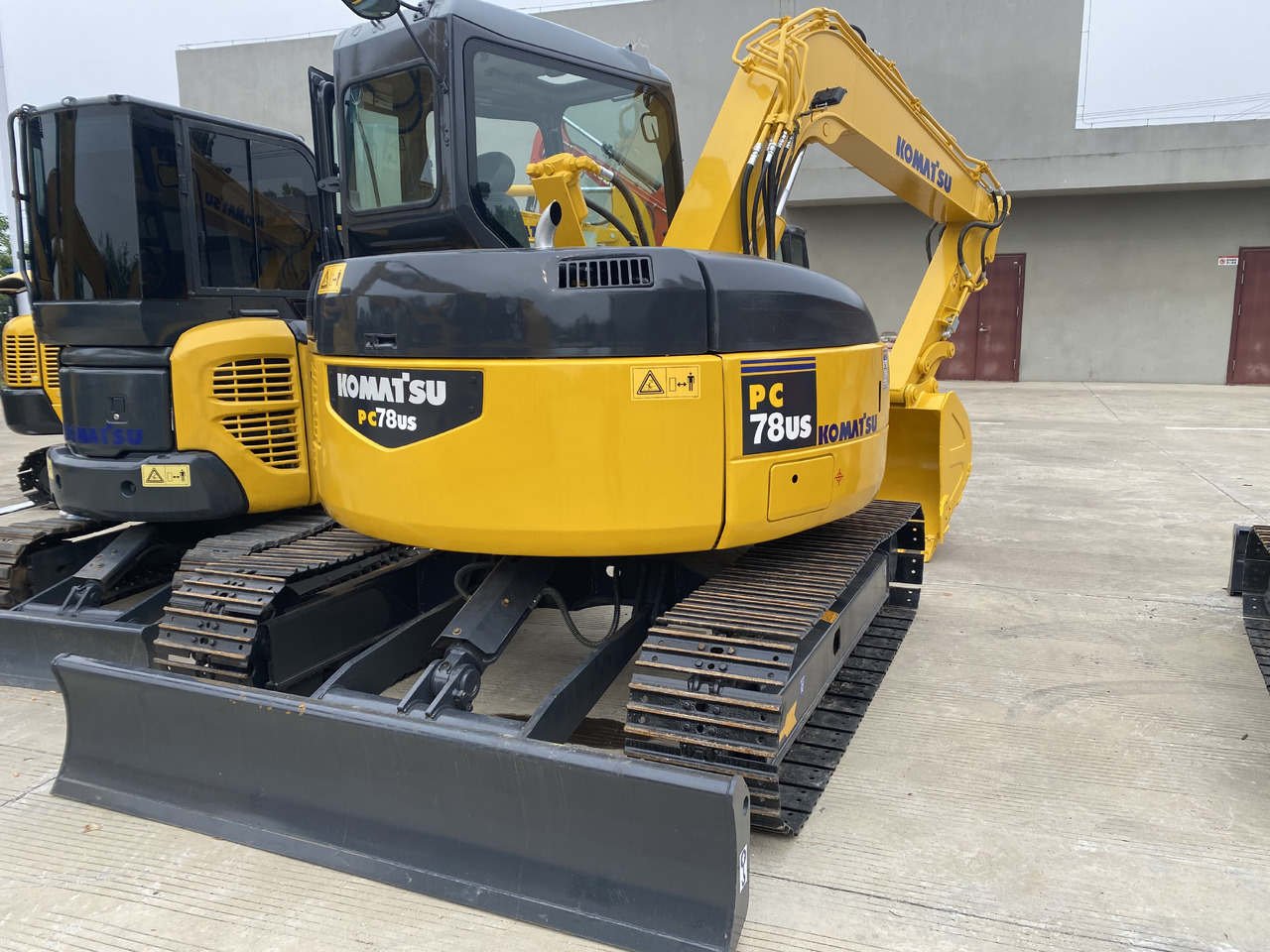 Komatsu PC78US - Мини-экскаватор: фото 2 Komatsu PC78US - Мини-экскаватор: фото 2