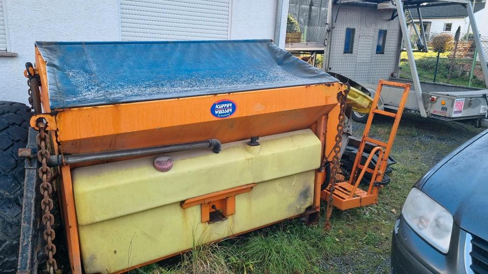 Разбрасыватель песка/ Соли Küpper Weisser Salzstreuer Salzsilo FS 30 Winterdienst Schmidt für Unimog: фото 1