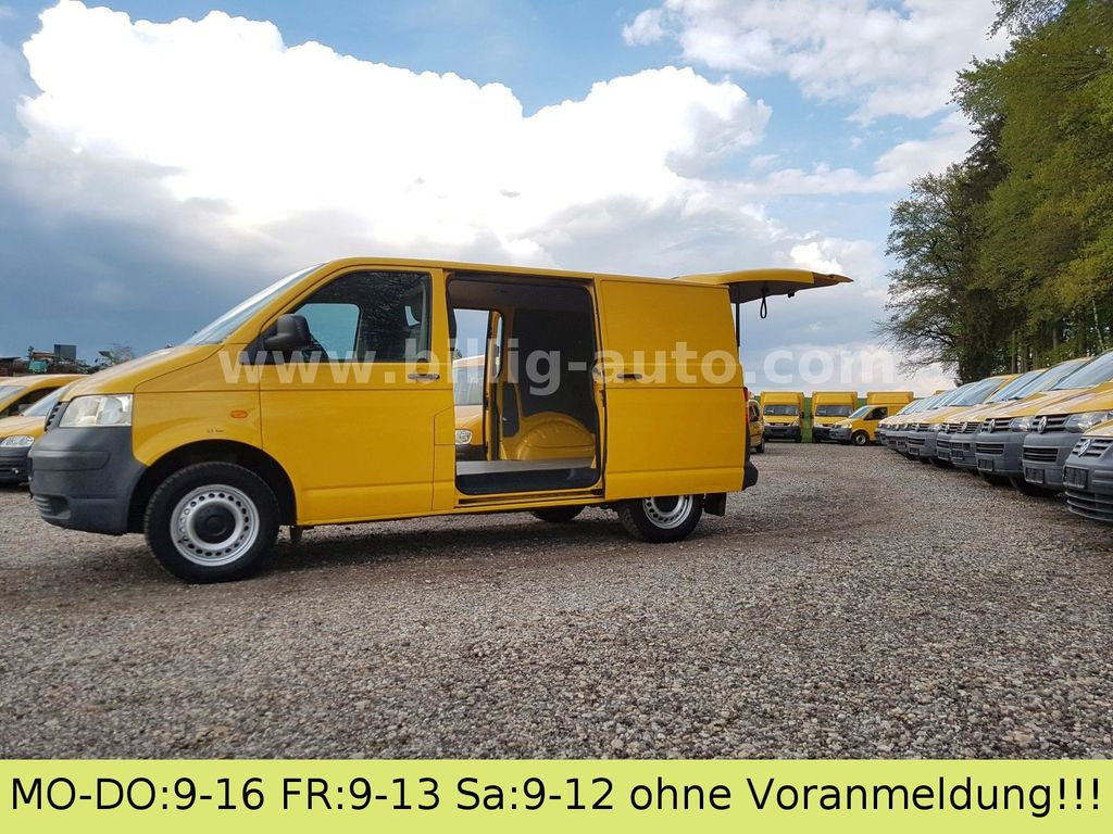 Volkswagen T5 1.9 TDI 2xSchiebetüre Scheckheft Bulli Kasten - Микроавтобус, Пассажирский фургон: фото 1 Volkswagen T5 1.9 TDI 2xSchiebetüre Scheckheft Bulli Kasten - Микроавтобус, Пассажирский фургон: фото 1