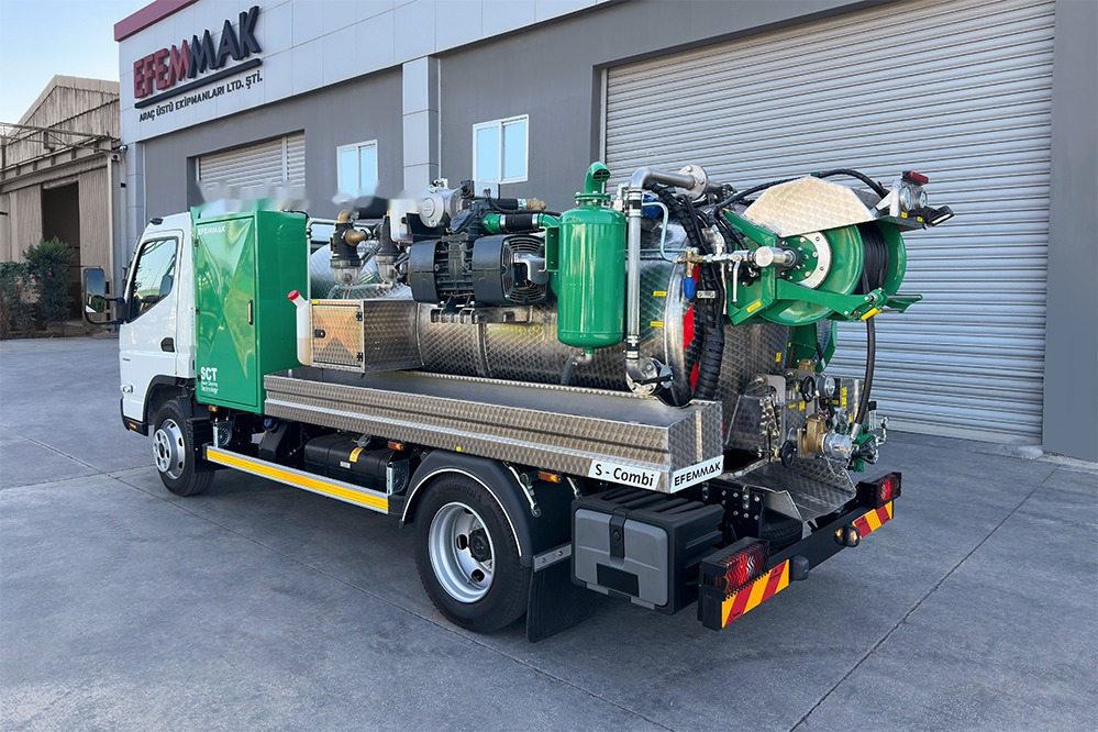 EFEMMAK S-Combi Combined Sewer Jetting And Vacuum Vehicle - Ассенизатор: фото 3 EFEMMAK S-Combi Combined Sewer Jetting And Vacuum Vehicle - Ассенизатор: фото 3