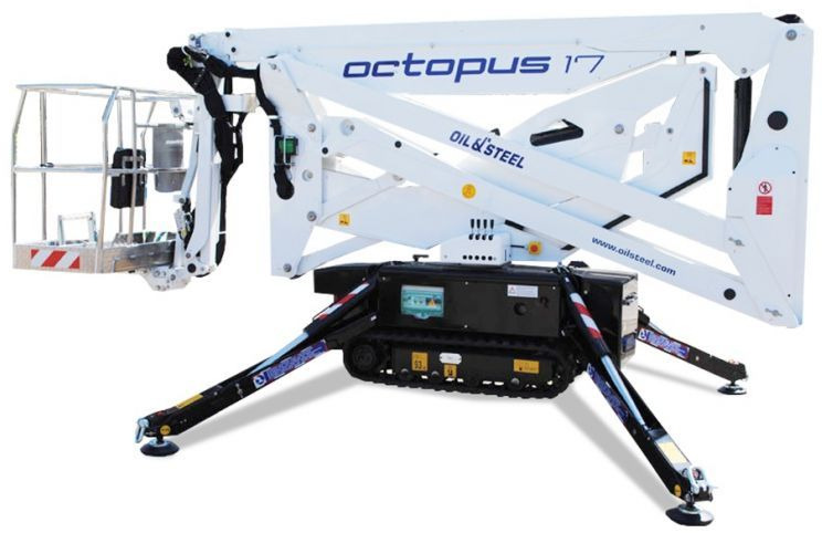 Oil&Steel Octopus 17 podnośnik koszowy na gąsienicach 17 m - Спайдер-вышка: фото 3 Oil&Steel Octopus 17 podnośnik koszowy na gąsienicach 17 m - Спайдер-вышка: фото 3
