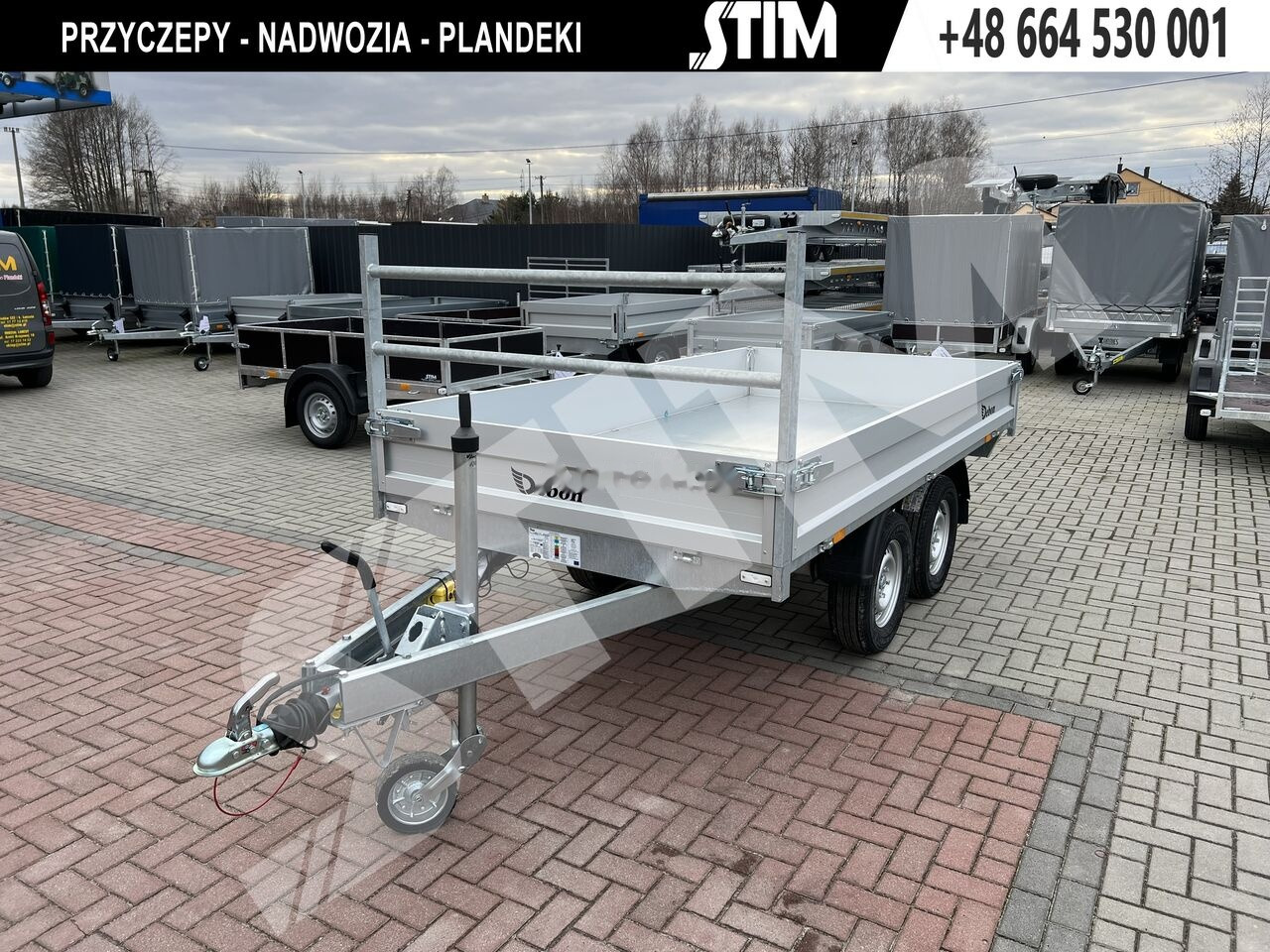 Cheval Liberté PW 1.2 E - LUX - Самосвальный прицеп: фото 3 Cheval Liberté PW 1.2 E - LUX - Самосвальный прицеп: фото 3