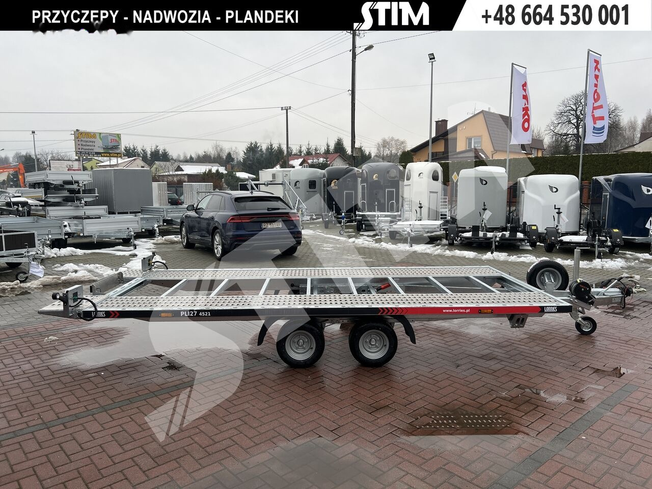 Lorries PLi27-4521 - Прицеп-автовоз: фото 3 Lorries PLi27-4521 - Прицеп-автовоз: фото 3