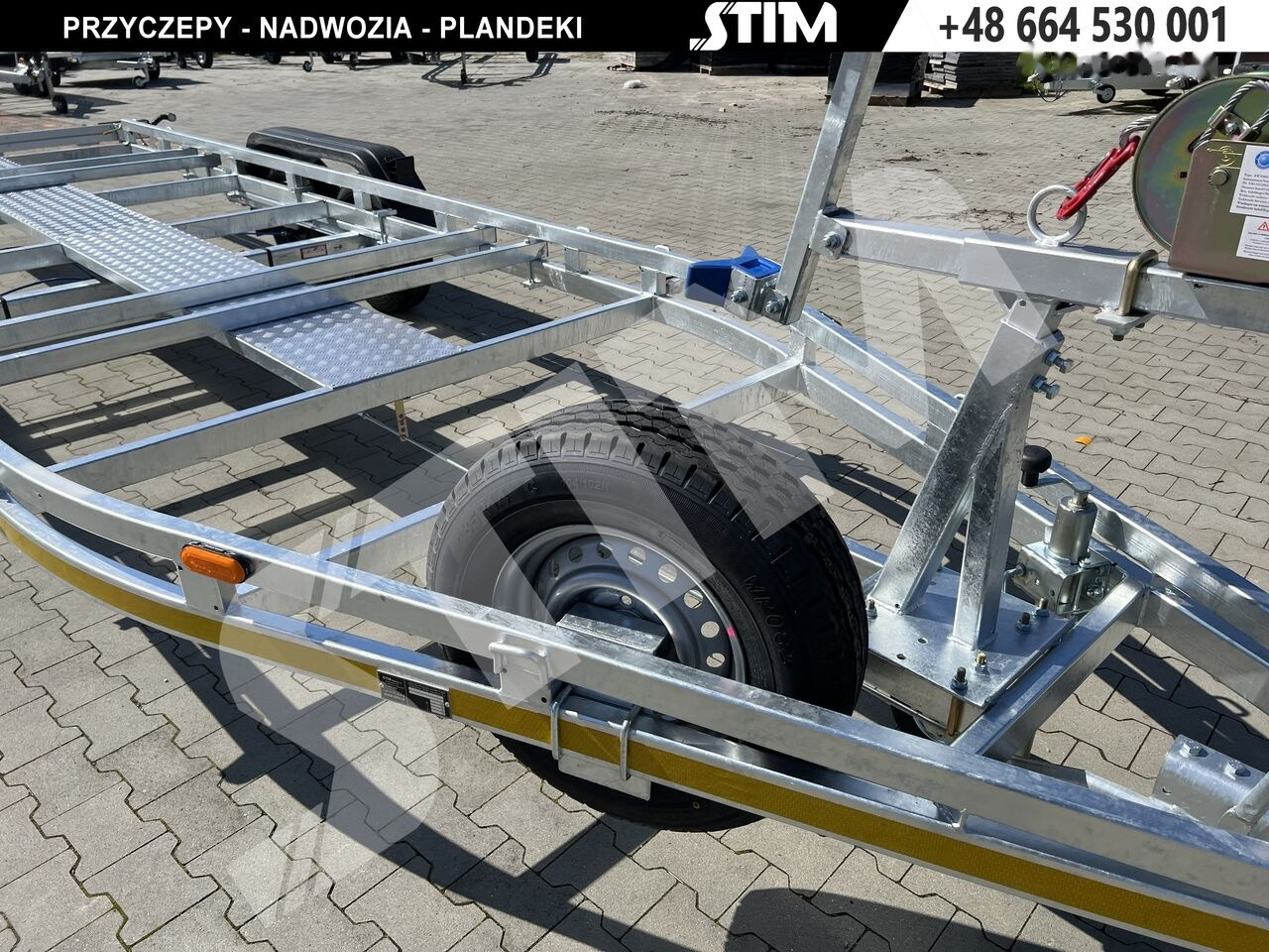 Новый Лодочный прицеп Stim L22/PŁ-SA/70-27 - SATURN 25: фото 9 Новый Лодочный прицеп Stim L22/PŁ-SA/70-27 - SATURN 25: фото 9