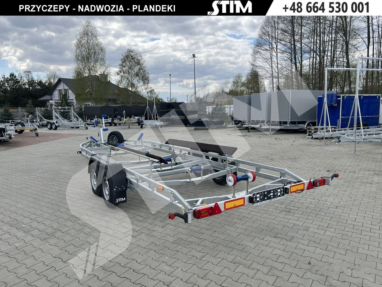 Stim L22/PŁ-ST/75-30 - Лодочный прицеп: фото 4 Stim L22/PŁ-ST/75-30 - Лодочный прицеп: фото 4