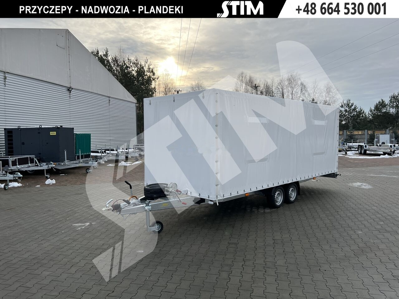 Новый Прицеп-автовоз Stim L22/PP-TP/55-35S: фото 7