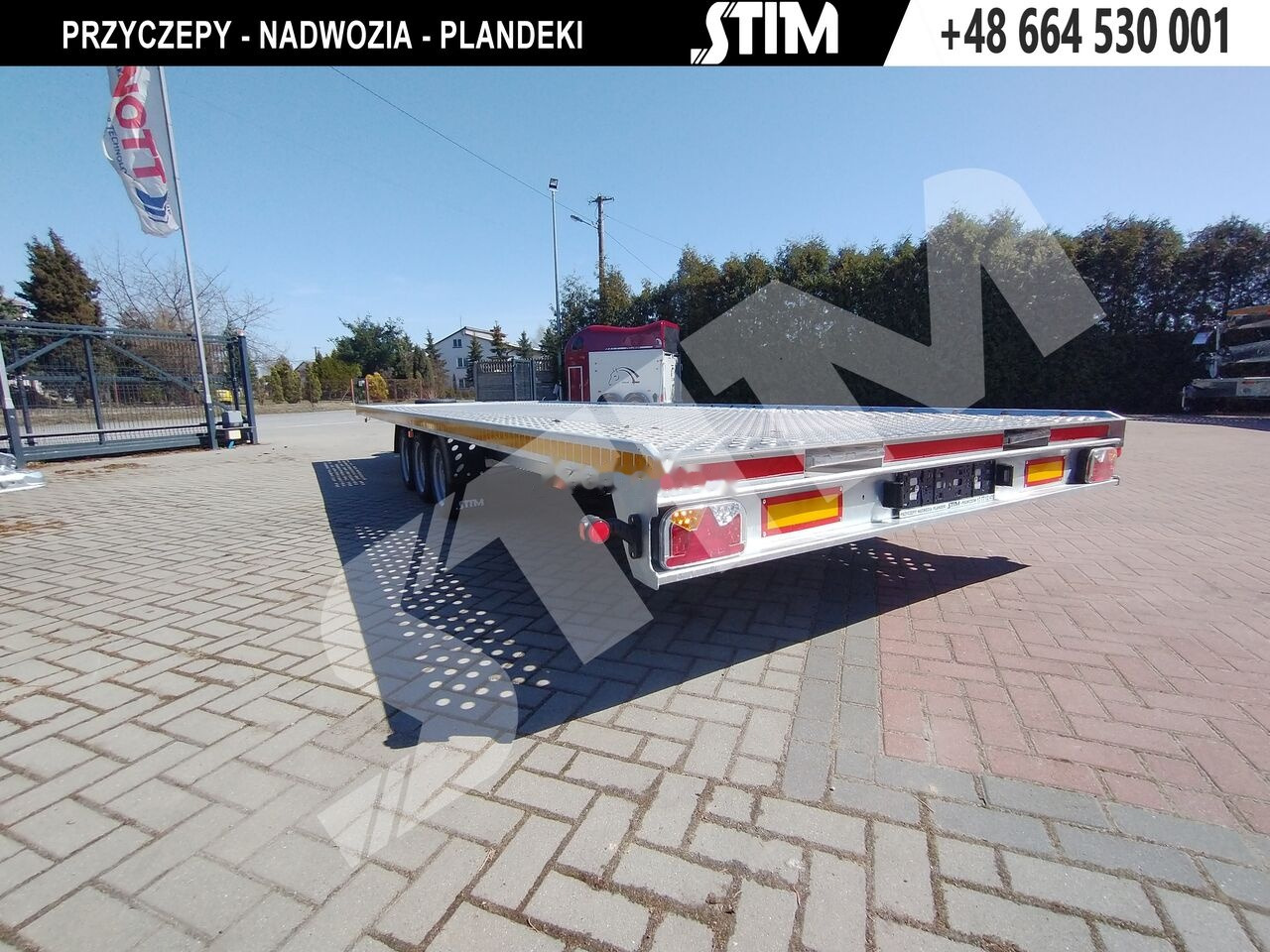 Stim L23/PP-TP/65-35S, wypełnienie środka, szerokość 230cm - Прицеп-автовоз: фото 5 Stim L23/PP-TP/65-35S, wypełnienie środka, szerokość 230cm - Прицеп-автовоз: фото 5