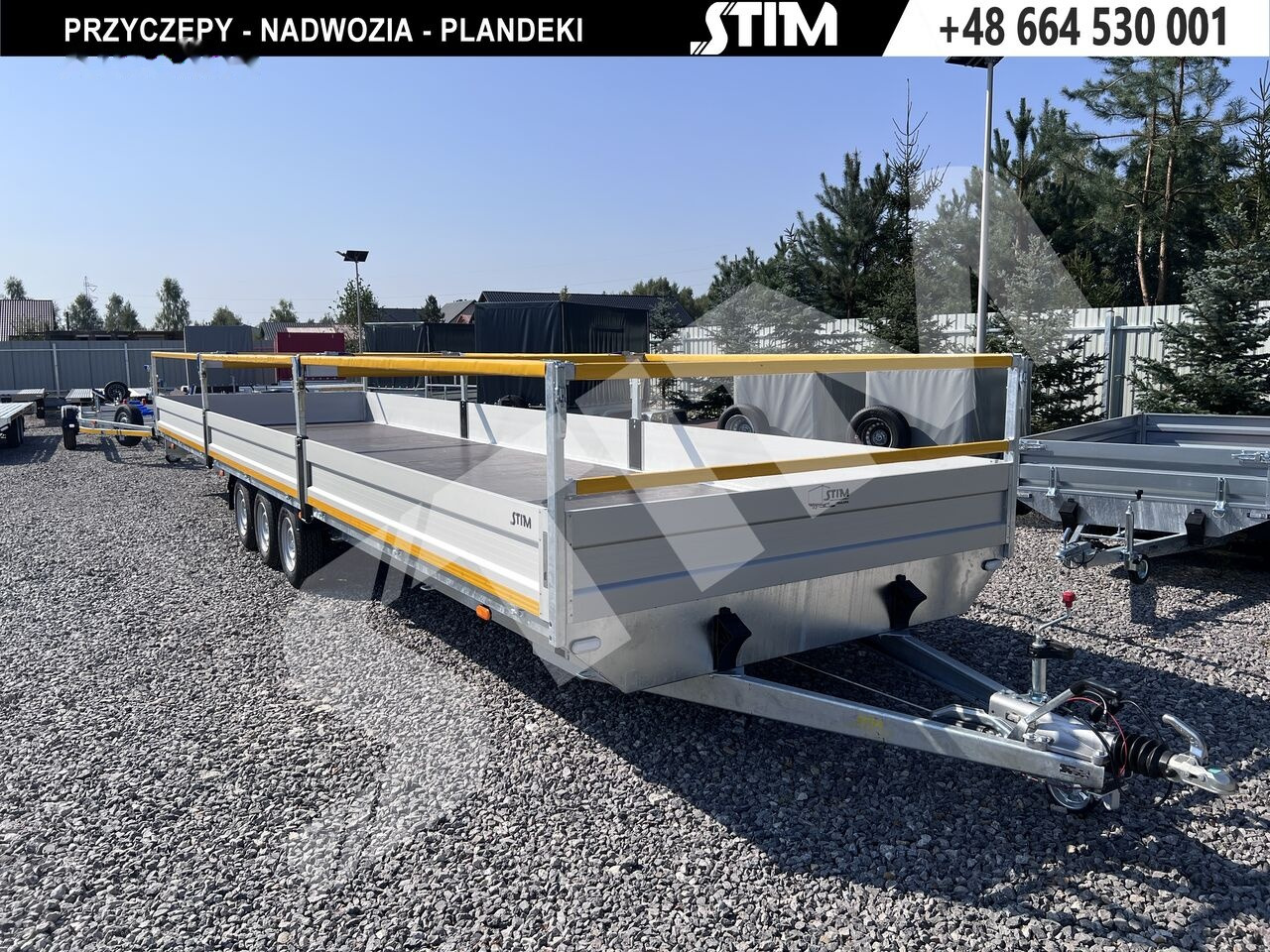 Stim S22-16K/BS - Прицеп бортовой/ Платформа: фото 1 Stim S22-16K/BS - Прицеп бортовой/ Платформа: фото 1