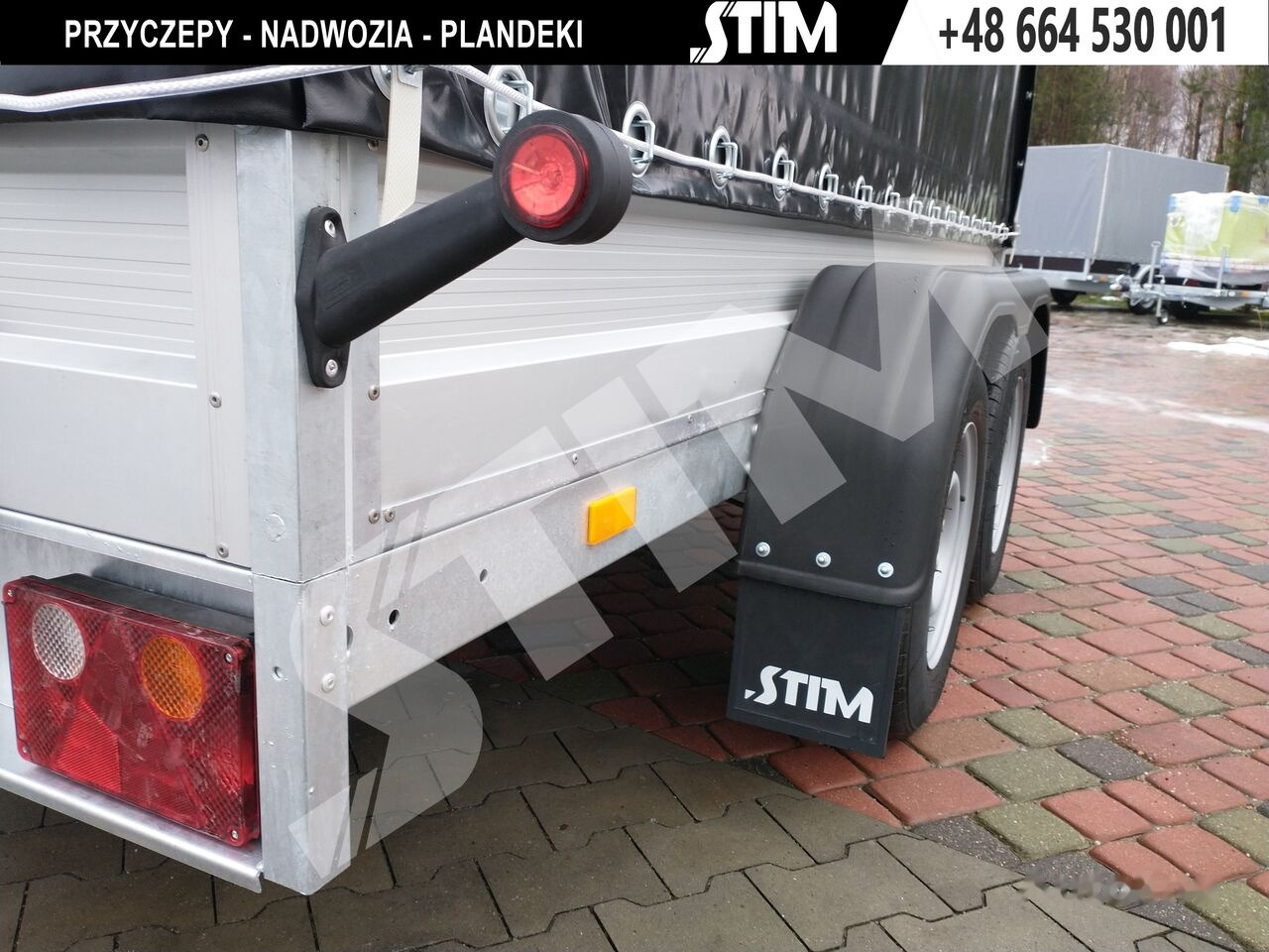 Stim S22-27/3216 - Тентованный прицеп: фото 2 Stim S22-27/3216 - Тентованный прицеп: фото 2