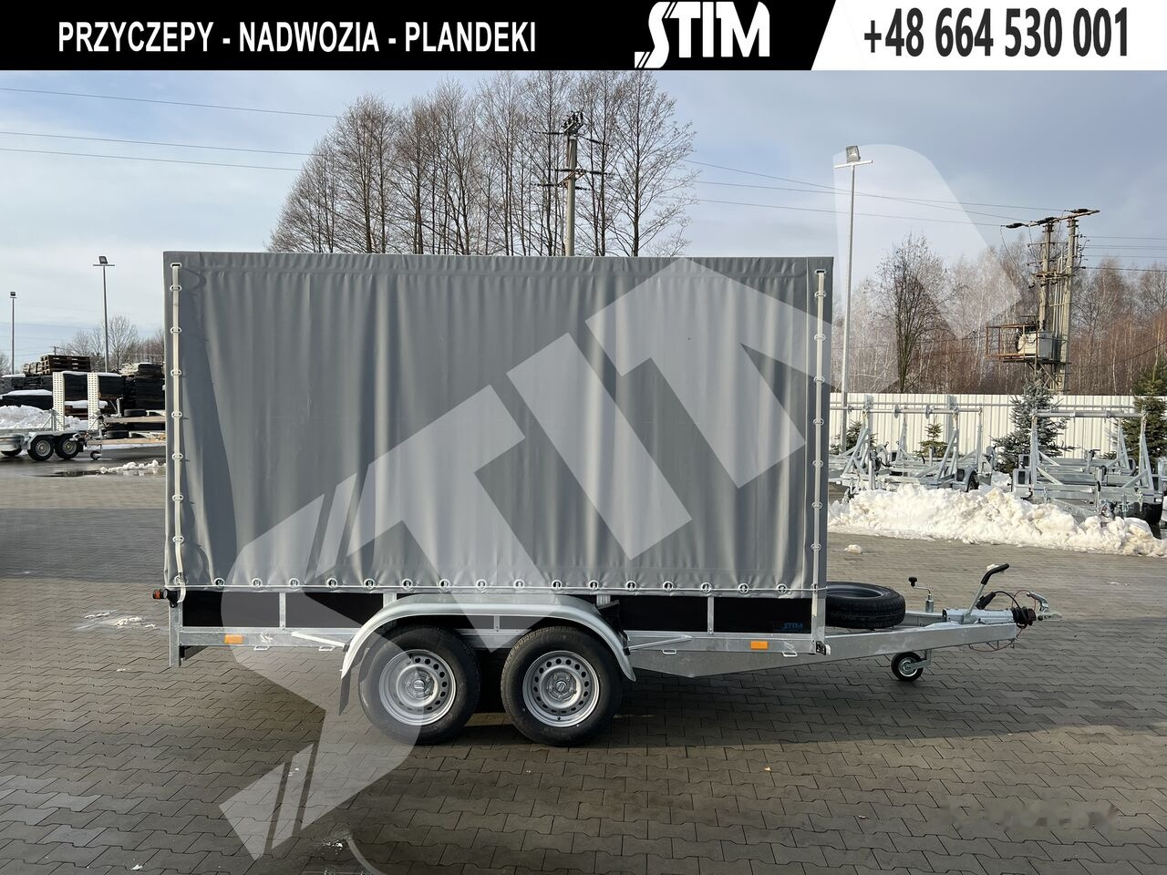 Stim S22-27/3516 - Тентованный прицеп: фото 2 Stim S22-27/3516 - Тентованный прицеп: фото 2
