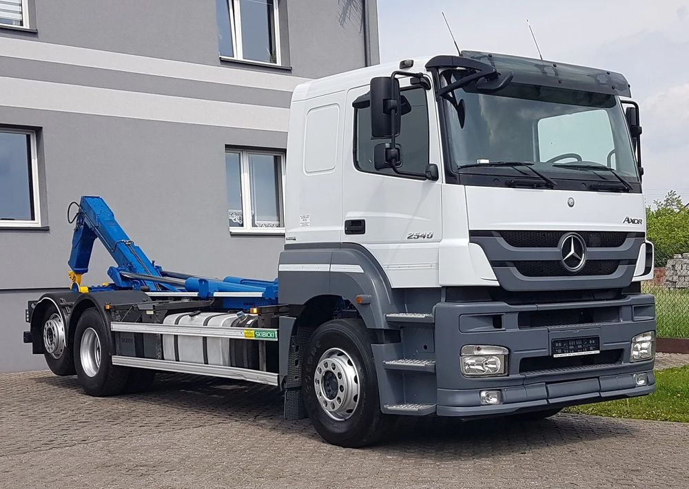 Mercedes-Benz AXOR ACTROS 2540 HAKOWIEC 3 OSIE - Крюковой мультилифт: фото 5 Mercedes-Benz AXOR ACTROS 2540 HAKOWIEC 3 OSIE - Крюковой мультилифт: фото 5