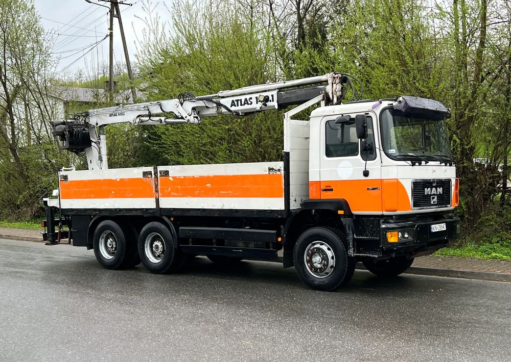 MAN * 27-322 MAN 6x4 * HDS ATLAS 140 * - Грузовик бортовой/ Платформа, Автоманипулятор: фото 2 MAN * 27-322 MAN 6x4 * HDS ATLAS 140 * - Грузовик бортовой/ Платформа, Автоманипулятор: фото 2
