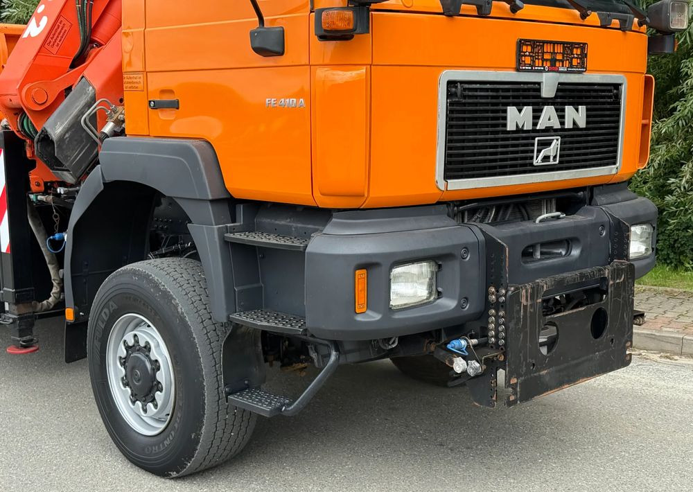 MAN * FE 410 A * MAN * 4x4 * HDS ATLAS 190 * Kiper Wywrotka * Bardzo Dobry Stan * Sprowadzony - Самосвал, Автоманипулятор: фото 4 MAN * FE 410 A * MAN * 4x4 * HDS ATLAS 190 * Kiper Wywrotka * Bardzo Dobry Stan * Sprowadzony - Самосвал, Автоманипулятор: фото 4