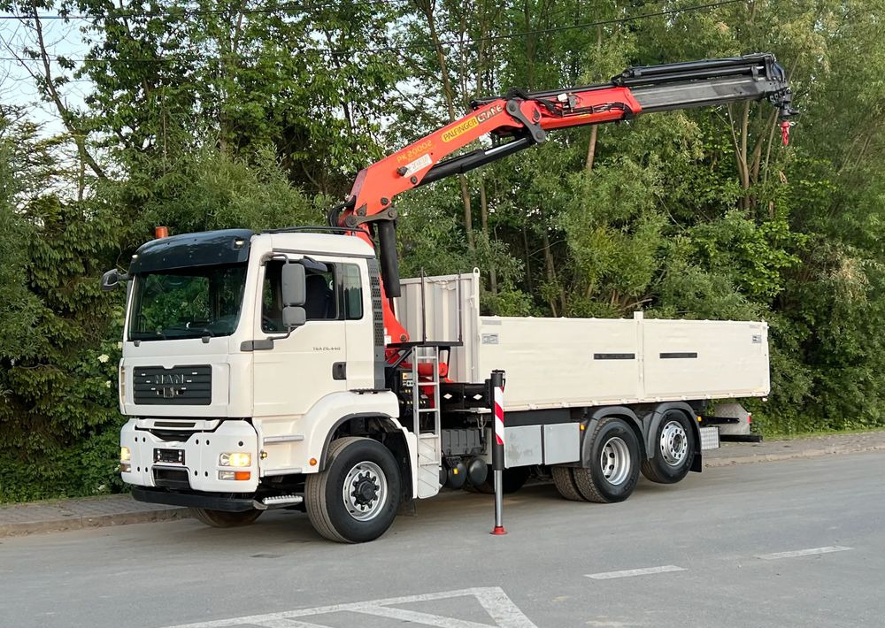 MAN * TGA 26-440 * 4x6 Hydrodrive * HDS Palfinger PK 20002 * Bardzo Dobry Stan - Автоманипулятор, Грузовик бортовой/ Платформа: фото 1 MAN * TGA 26-440 * 4x6 Hydrodrive * HDS Palfinger PK 20002 * Bardzo Dobry Stan - Автоманипулятор, Грузовик бортовой/ Платформа: фото 1