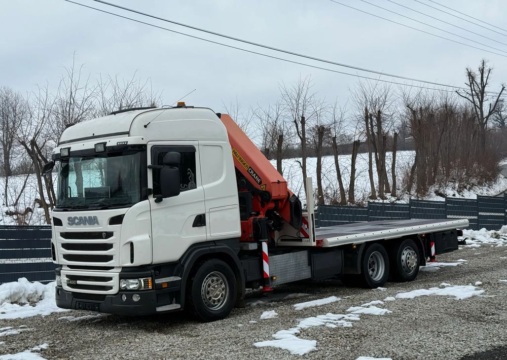 Scania * SCANIA G400 * HDS Palfinger Kran PK 42500 * 3 Osie * Sprowadzona * Bardzo Dobry Stan * - Грузовик бортовой/ Платформа, Автоманипулятор: фото 2 Scania * SCANIA G400 * HDS Palfinger Kran PK 42500 * 3 Osie * Sprowadzona * Bardzo Dobry Stan * - Грузовик бортовой/ Платформа, Автоманипулятор: фото 2