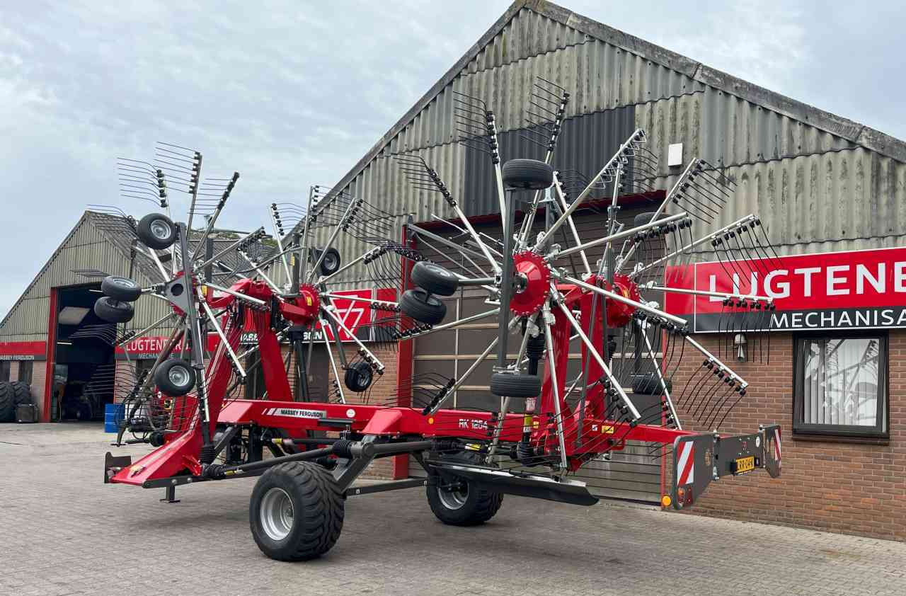 Massey Ferguson RK 1254 TRC-EC Hark 4-elements rake, rugger, zwiller Weidebouwmachines * verkocht/sold * - Сеноворошилка: фото 3 Massey Ferguson RK 1254 TRC-EC Hark 4-elements rake, rugger, zwiller Weidebouwmachines * verkocht/sold * - Сеноворошилка: фото 3