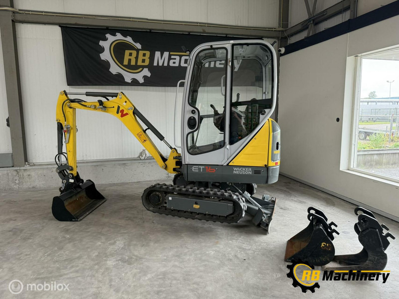 WackerNeuson ET16 Weinig uren!!! Z.G.A.N. - Экскаватор: фото 5 WackerNeuson ET16 Weinig uren!!! Z.G.A.N. - Экскаватор: фото 5