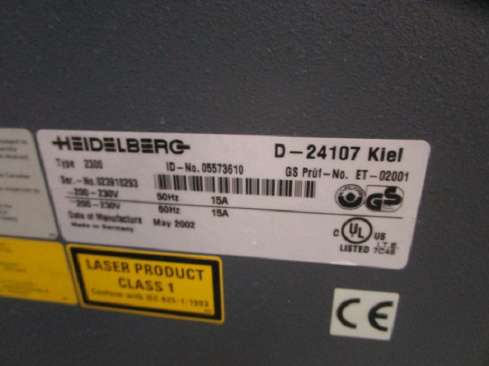 HB TOPSETTER - Печатное оборудование: фото 5 HB TOPSETTER - Печатное оборудование: фото 5