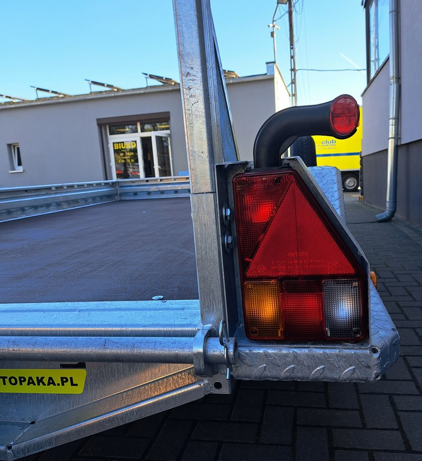 Новый Прицеп для спецтехники PRZYCZEPA LAWETA DO MINIKOPARKI KOPARKI 3 OSIE / MINI EXCAVATOR TRANSPORTER TRAILER 3 AXLES: фото 7